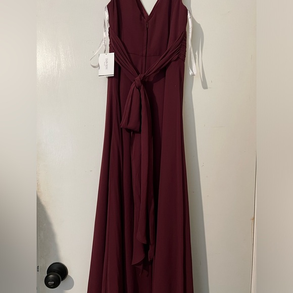 CELEBRATE DB STUDIO
Chiffon Surplice Tank Junior Bridesmaid Dress
STYLE# JB9884 - Picture 2 of 3